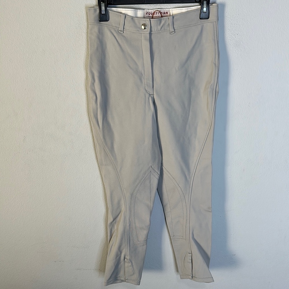 Equestrian correct riding apparel gray jodhpurs riding pants 30